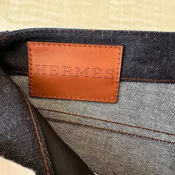 HERMES Men's Jeans Size 42 - Picture 3 of 10